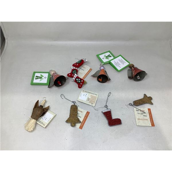 Tree Ornaments Lot Of 8