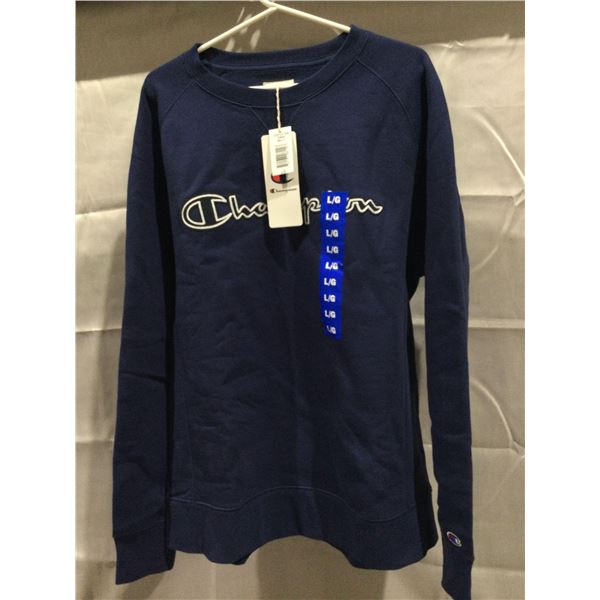 Mens Champion Long Sleeve Size L