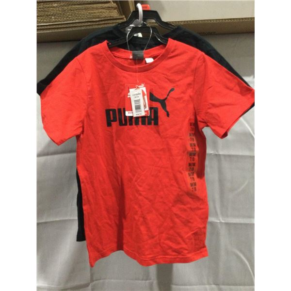 Boys Puma T-Shirts Size M (7/8) (Lot Of 2)