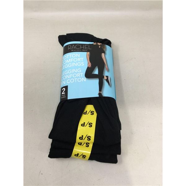 Rachel Roy Cotton Comfort Leggings 2 Pack Size S