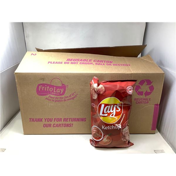 Lays Ketchup Chips (165 g) Case Count 18