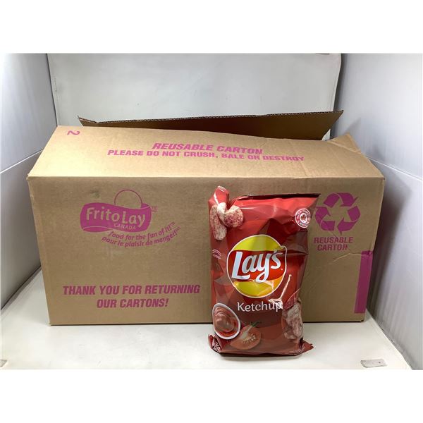 Lays Ketchup Chips (165 g) Case Count 18