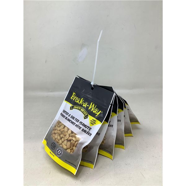 Break Away Roasted And Salted Peanuts Lot Of 6