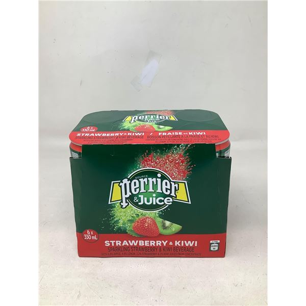 Perrier & Juice- Strawberry & Kiwi (6 x 330ml)