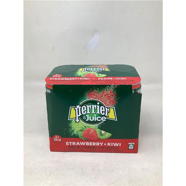 Perrier & Juice- Strawberry & Kiwi (6 x 330ml)