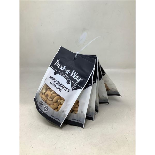 Break-a-Way Jumbo salted Cashews (6 x 100g)