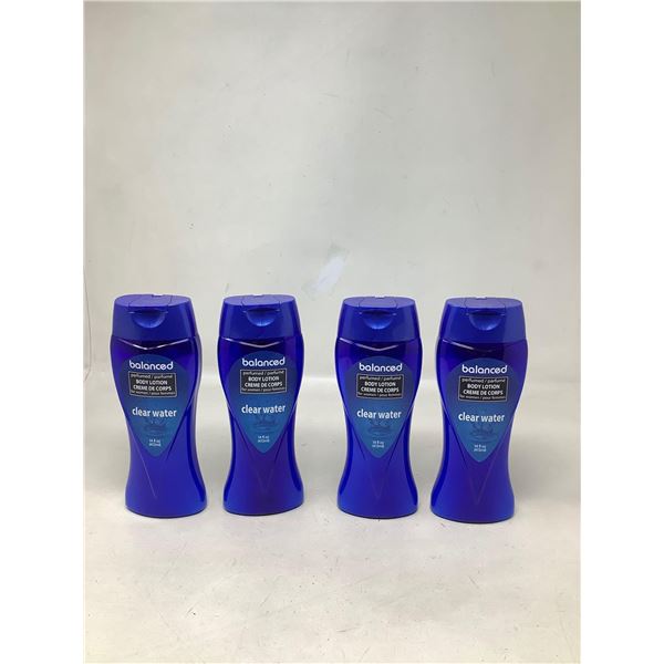 Balanced Perfumed Body Lotion- Clear Water (4 x 413ml)