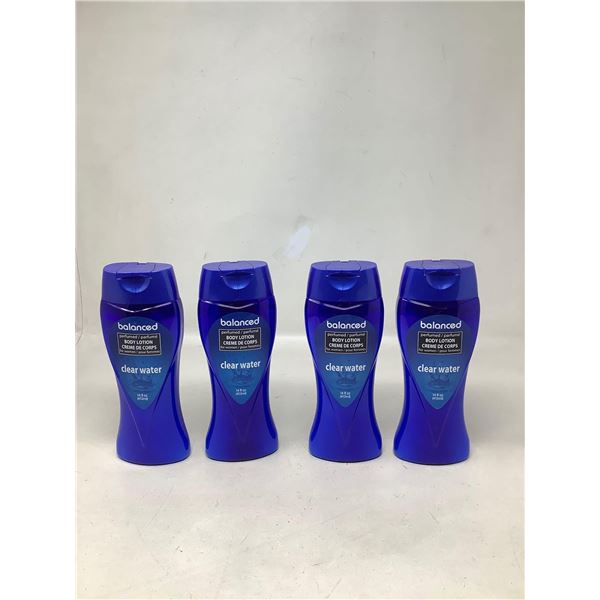 Balanced Perfumed Body Lotion- Clear Water (4 x 413ml)