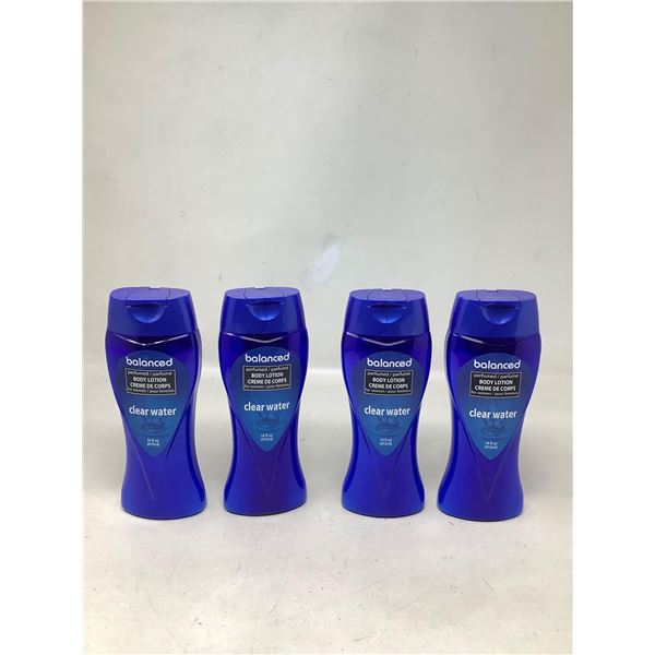 Balanced Perfumed Body Lotion- Clear Water (4 x 413ml)