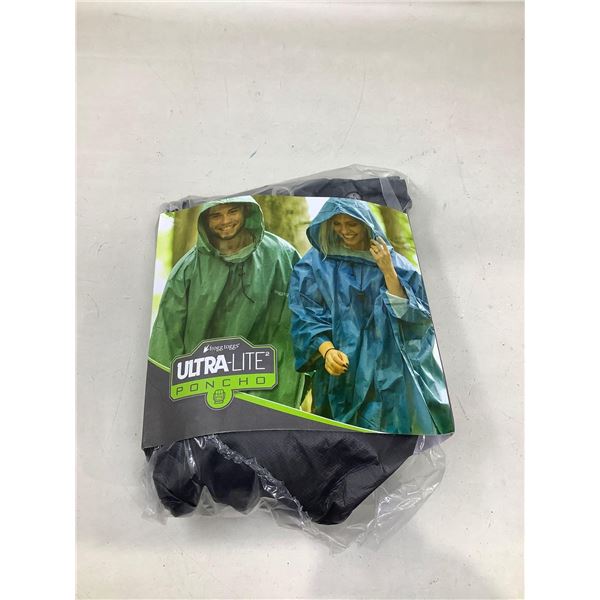 Frogg Toggs Ultra-Lite Poncho- Black (OSFM)