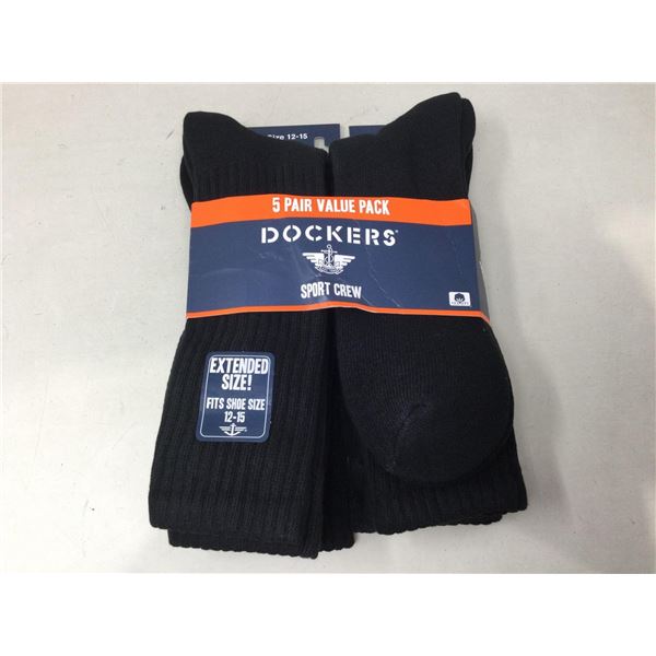 Dockers Sport Crew Socks (Size 12-15)