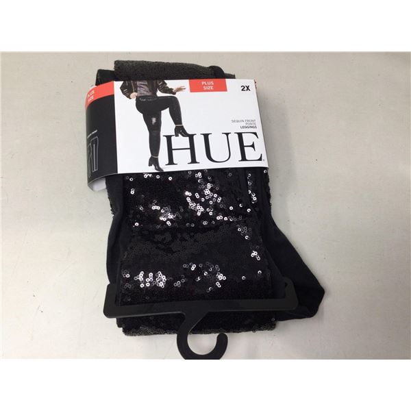 Hue Sequin Front Leggings (2X)