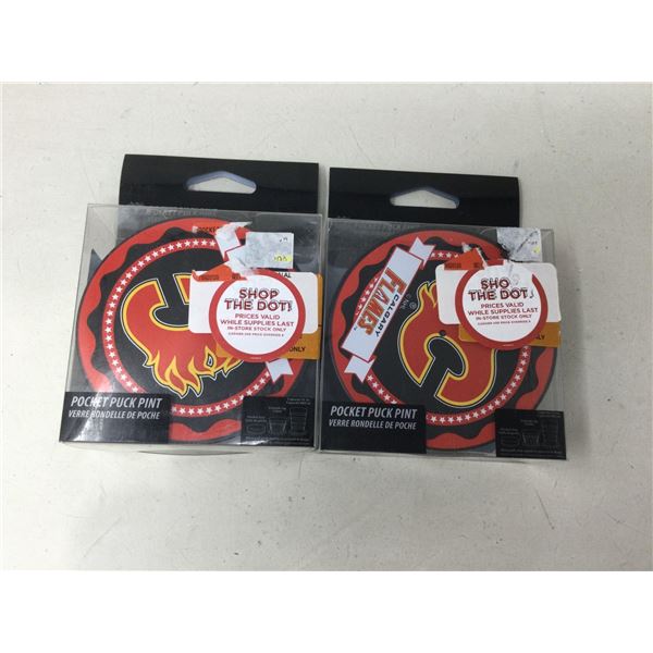 NHL Pocket Puck Pint (2ct)