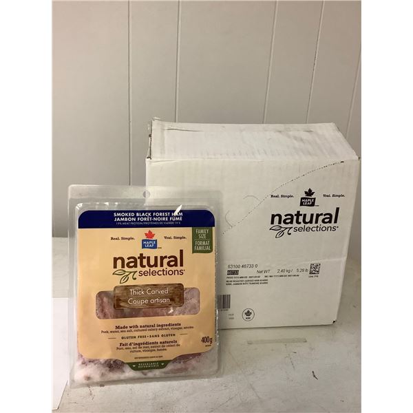 Case of Frozen Maple Leaf Thick Carved Ham (6 x 400g)