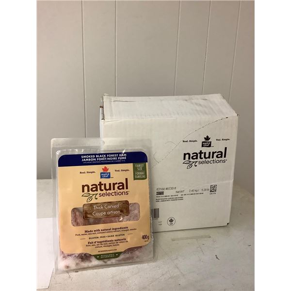 Case of Frozen Maple Leaf Thick Carved Ham (6 x 400g)