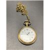 Image 2 : New Quartz Conductors Open face Pocket Watch & Chain