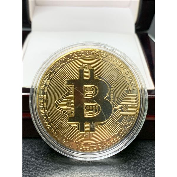 NEW cased Monetary Style BITCOIN collector medallion