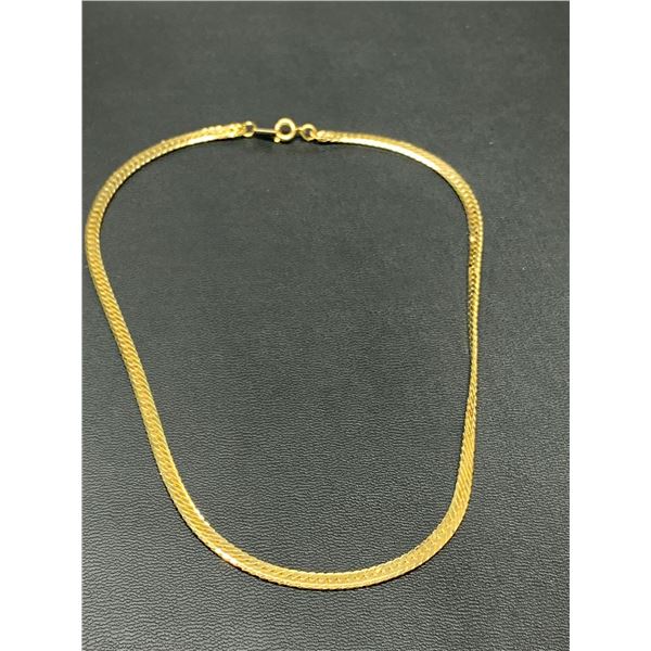 Ladies 14K G.P. Herring Bone 16 inch chain
