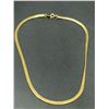 Image 3 : Ladies 14K G.P. Herring Bone 16 inch chain