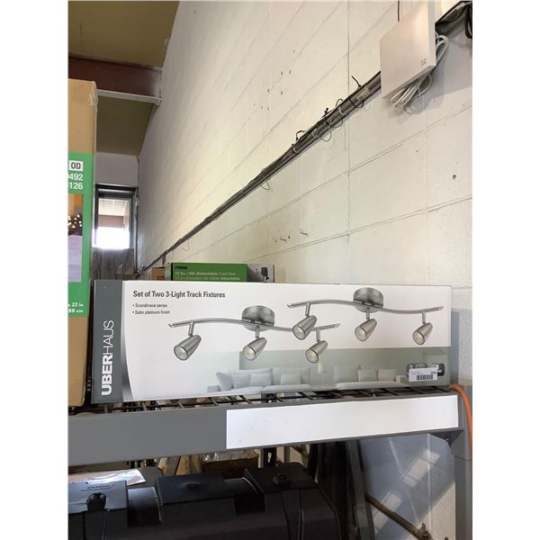 UberHaus Set of Two 3-Light Track Fixtures