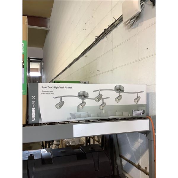 UberHaus Set of Two 3-Light Track Fixtures