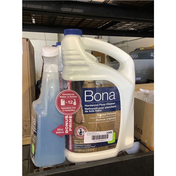 Bona Hardwood Floor Cleaner Pack (3.78L and 946mL)