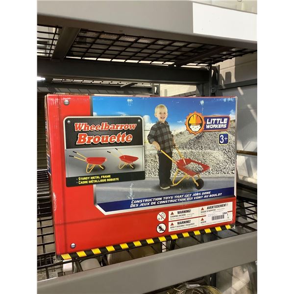 Little Workers Wheelbarrow Outdoor Construction Toy