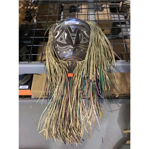 Decorative Wooden Mask 10in