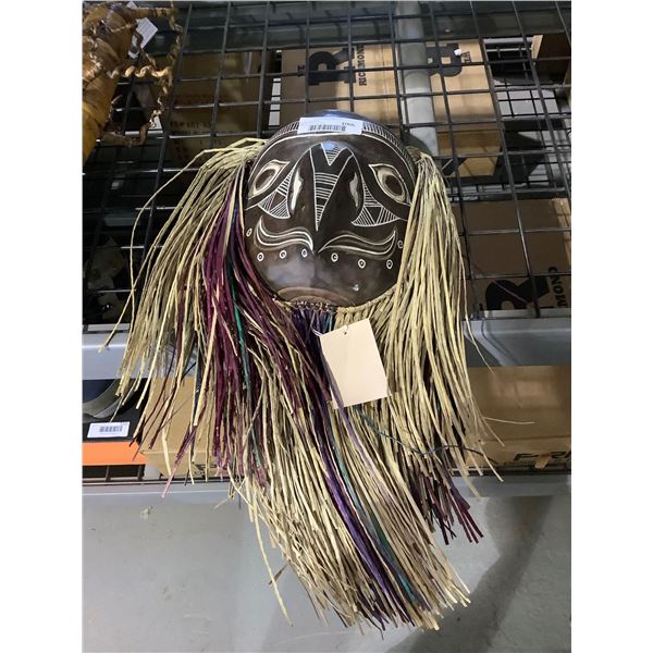 Decorative Wooden Mask 10in