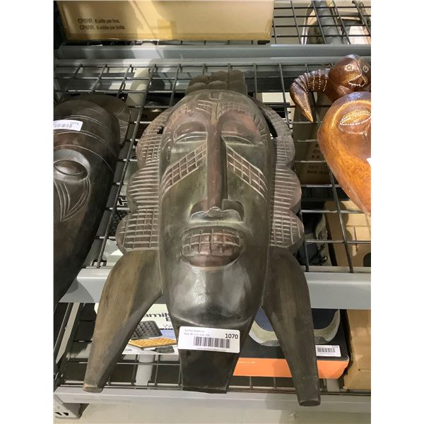 Decorative Wooden Mask 24in