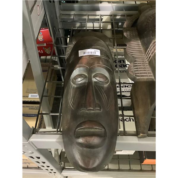 Decorative Wooden Mask 19in