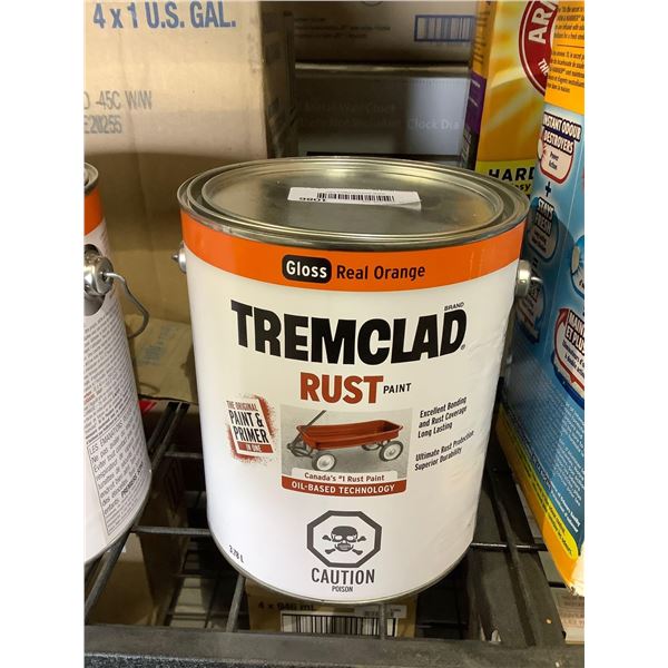 Tremclad Rust Paint - Gloss Real Orange (3.78L)
