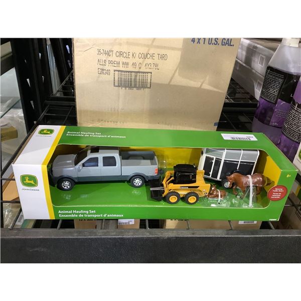 John Deere Animal Hauling Toy Set