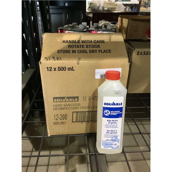 Case of Solvable Hand Sanitizer (12 x 473mL)