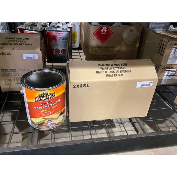 Case of Armor All End Cut Wood Preservative Green Solution (2 x 3.5L)