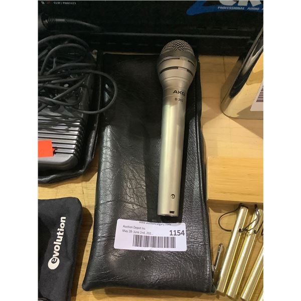 Cardioid Dynamic Microphone - Model: AKG D310