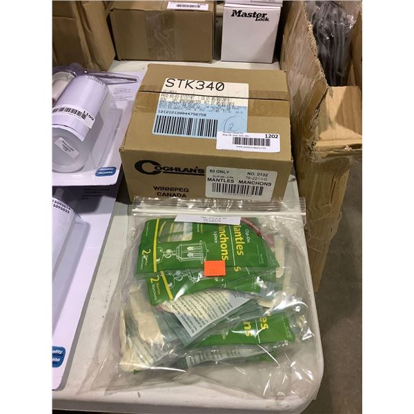 Case of 50 Coghlans Universal Fit Clip-On Mantles