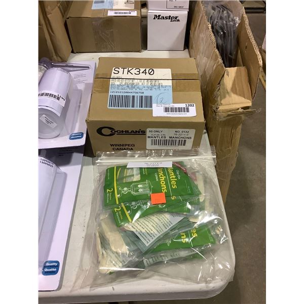 Case of 50 Coghlans Universal Fit Clip-On Mantles