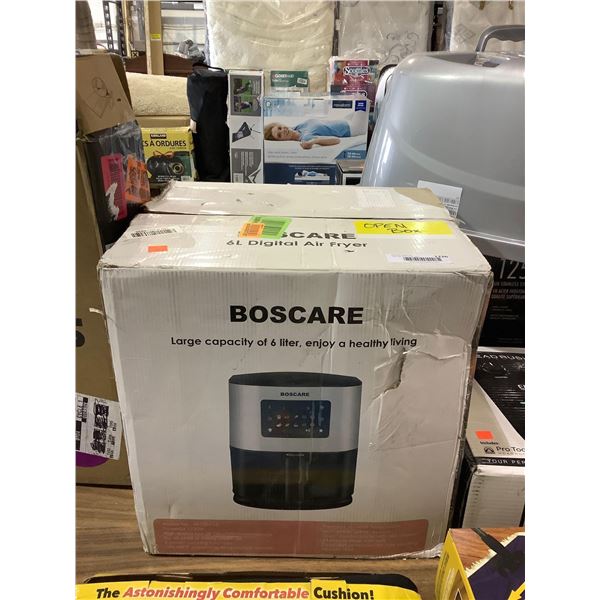 Boscare 6L Digital Air Fryer - Model: AF1001-UL (Open Box)