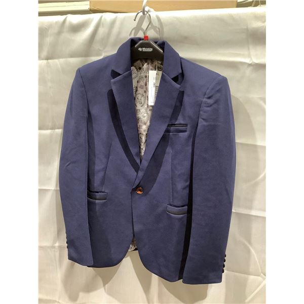 Beninos Mens 1-Button Blazer Size Small