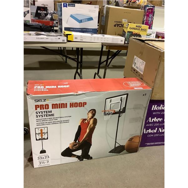 Sklz Pro Adjustable Mini Hoop System (3 1/2ft to 7ft)