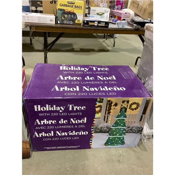 Holiday Tree w/ 220 LED Lights
