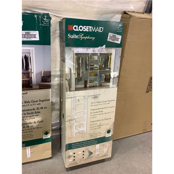 ClosetMaid Suite Symphony Closet Organizer (82.46in x 13.92in x 25.12in)