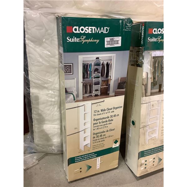 ClosetMaid Suite Symphony Closet Organizer (82.46in x 14.04in x 12.4in)