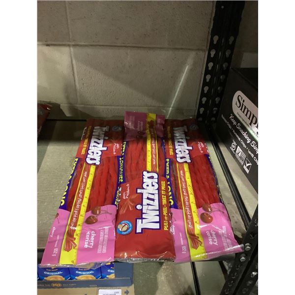 Twizzlers Cherry Pull 'n Peel Extra Long (3 x 652g)