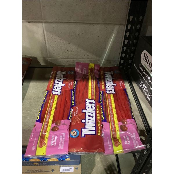 Twizzlers Cherry Pull 'n Peel Extra Long (3 x 652g)