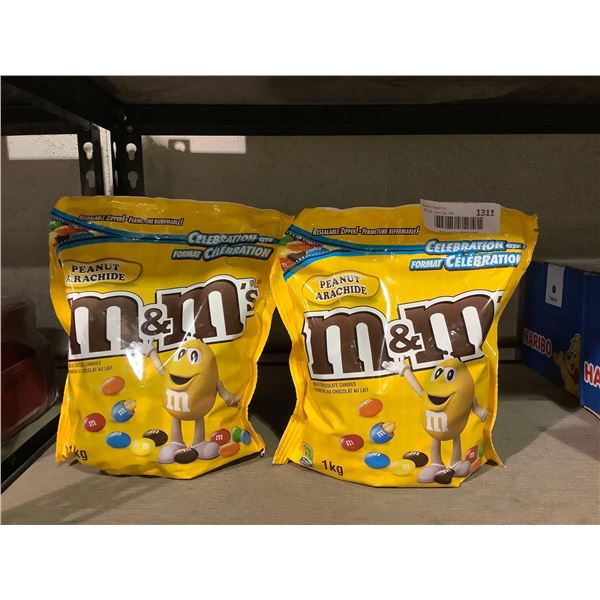 M&M Peanuts (2 x 1kg)