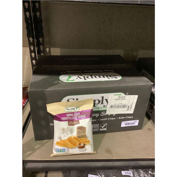 Case of Simply 7 BBQ Quinoa Chips (24 x 0.8oz)