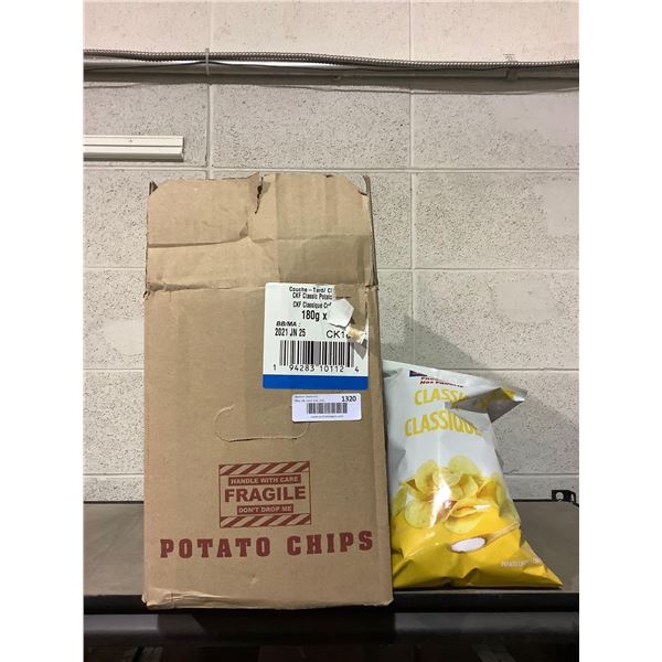 Case of Macs Classic Potato Chips (5 x 180g)