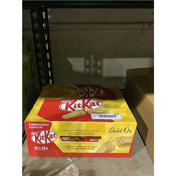 Kit Kat Caramelized White Gold Wafer Bars (48 x 45g)